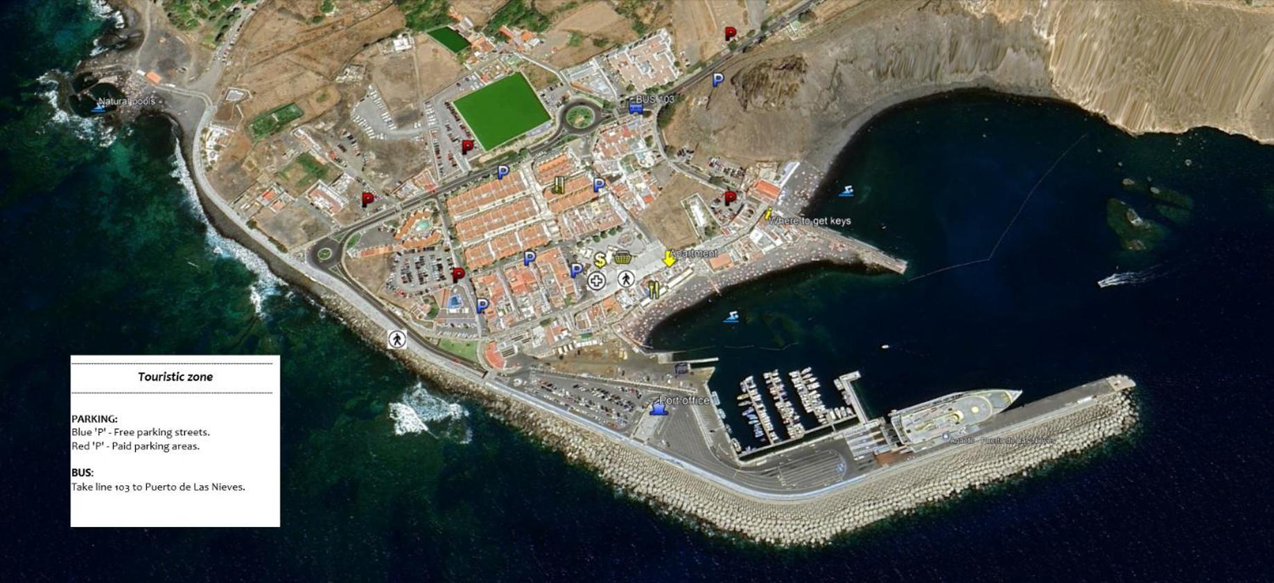 Casapello Seaview Lejlighed Puerto de las Nieves Eksteriør billede